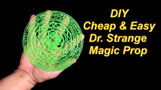 DIY Dr  Strange Costume Easy Magic Circle Prop