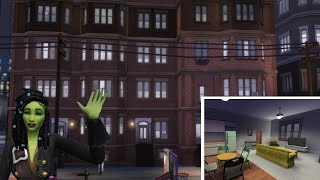 Exploring San Myshuno: APARTMENTS 17 & 19 CULPEPPER #theSims4 Housing (Special Guest Tabbycosplay)👽