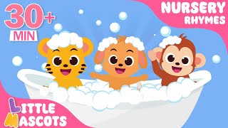 The Bath Song🫧 + This Is The Way + more | | Little Mascots Nursery Rhymes for Kids