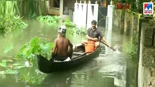 മഴയിലും വെള്ളക്കെട്ടിലും മുങ്ങി കുട്ടനാട് | Kuttanad Rain - Flood