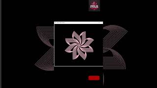 🌻Creating a Pink Circular Pattern with Turtle Graphics in Python|Turtle Project 16 #pythonturtle