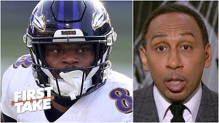 Stephen A.: Lamar Jackson 'deserves major props' for silencing his critics | First Take