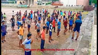 Kondagaon physical training Raju and Krishna kondagaon video