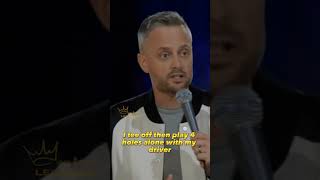 Nate Bargatze | Golfing with my Wife  #comedy #comedyvideo #funny