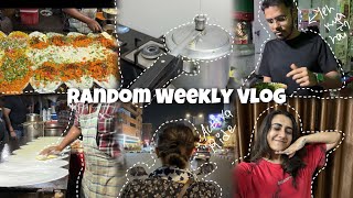 FIRST RANDOM WEEKLY VLOG | MARRIED LIFE | STREET FOOD | RECIPES