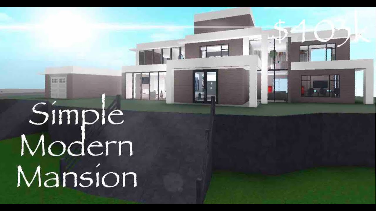 Modern Mansion Tour | Roblox Bloxburg - YouTube