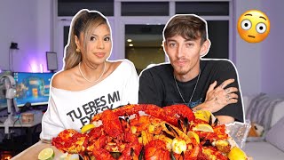 Answering JUICY Questions With My EX… *SEAFOOD MUKBANG*