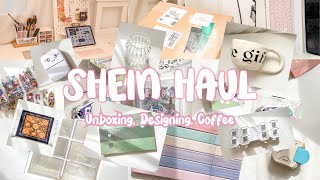 انبوكسنق طلبية الجامعة من شي ان📦 ☆ SHEIN HAUL ☆ أدوات رسم 🎨 ☆