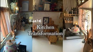 Transforming my kitchen again+ fixing rental mistakes I've neglected, Amazon kitchen haul,Daily vlog