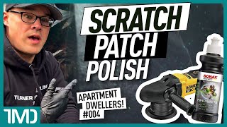 Scratch Patch Polish | Apartment Detailing | DEWALT DCM848 RO DA Polisher | SONAX Perfect Finish