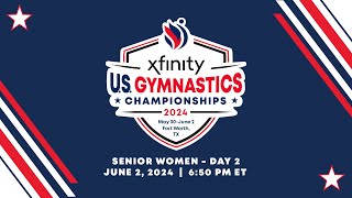 2024 Xfinity U.S. Gymnastics Championships - Senior Women - Day 2 (International