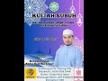 30-6-2024 | KUKIAH SUBUH: Cara Untuk Merawat Hati Yang Keras | Ustaz Abdul Hadi bin Johari