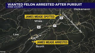 Police: Wanted Wise County man arrested after pursuit