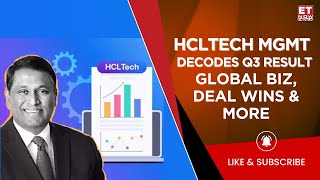 HCLTech Share Down 9% After Q3 Results 2025:  FY25 Revenue Guidance \u0026 More | C Vijayakumar | ET Now