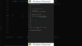 Creating Barcodes With Python | Python Tutorial