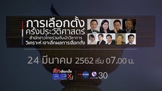 สำนักข่าวไทยร่วมกับนักวิชาการ วิเคราะห์ เจาะลึกผลเลือกตั้ง