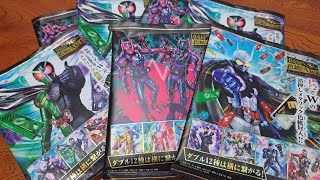 仮面ライダー色紙ARTセレクションFeat. 仮面ライダーWを7枚買ってきたので一気に開封！KamenRider W SHIKISHI ART selection