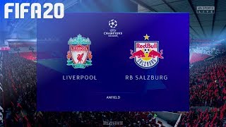 FIFA 20 - Liverpool vs. RB Salzburg @ Anfield