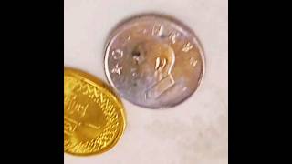 Instant Color Change！Zinc-Plated Copper Coins Heated #Alchemy #scienceexperiment #alloy