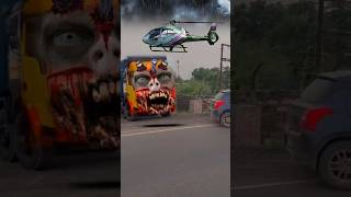 Amazing❗❗ TRUCK FUSO ZOMBIE🧟 🧟Truk Oleng, Truck Gost, Monster #shorts #youtubeshorts