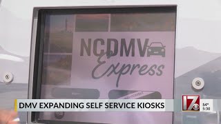 NCDMV expands self-service kiosks