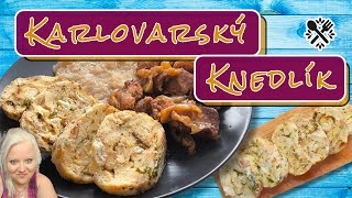 Karlovarský knedlík - knedlík ke krémovým omáčkám