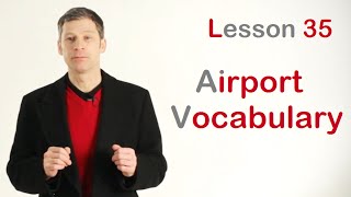 Travelling at the Airport - Vocabulary