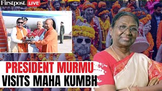 President Murmu at Kumbh Mela: India's Droupadi Murmu Visits Prayagraj |Sangam |Yogi Adityanath N18L