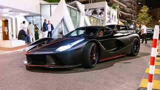 Supercars in Monaco 2022 - VOL. 3 (Alonso LaFerrari, Chiron, Brilliant Aventador SV, Monza SP2)