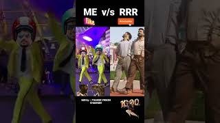 Natu natu song dance short video status RRR movie Ramcharan Teja #shorts #youtubeshorts #natunatu