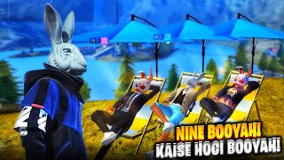 NINE BOOYAH! For Sunbathing Emote🤓|| SR OP Freefire Funny Video📸 Ft. Katana Expert ||@SRMINT482