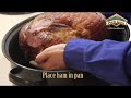 How to heat a ham in the oven