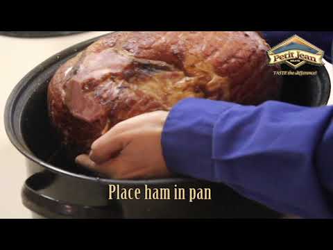 How to heat a ham in the oven How to heat a ham in the oven