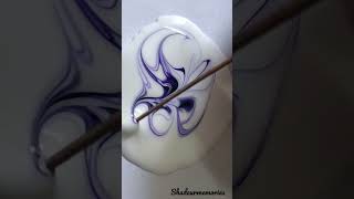 Oddly satisfying video.....fevicol with ink