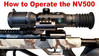 OneLeaf NV500 Rifle Scope (Quick Start Guide) Ballistic Computer Program & Test