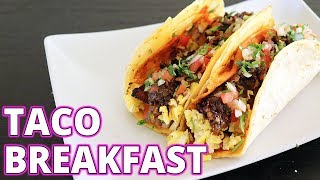 Easiest Tastiest Bacon, Egg, and Cheese Breakfast Tacos Recipe