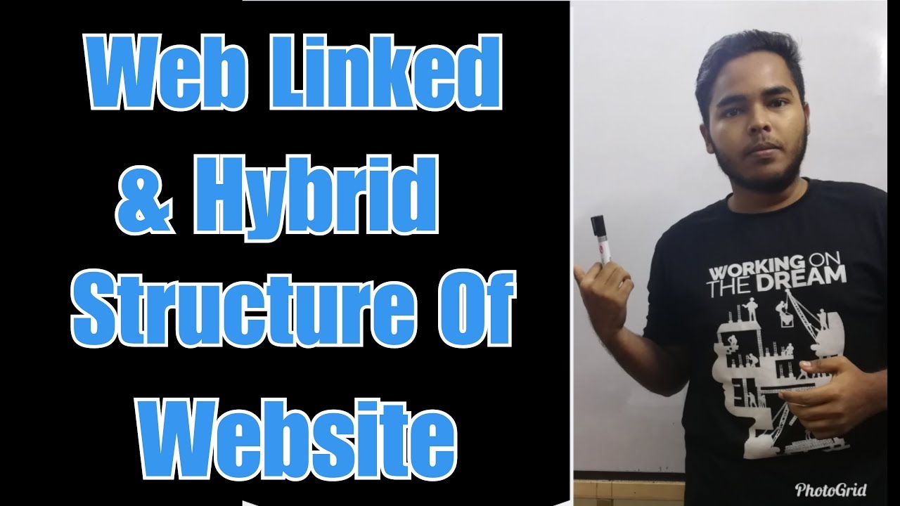 7. Web Linked & Hybrid Structure Of Website - YouTube