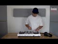 matsu performs with limited edition hercules djcontrol inpulse 500 white edition controller