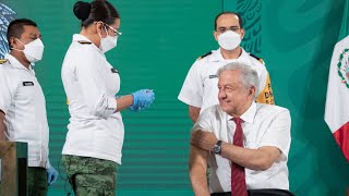 Llegan vacunas donadas por gobierno de Estados Unidos. Conferencia presidente AMLO
