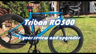 My Triban RC500 - 1 year review and upgrades (ask me questions!)