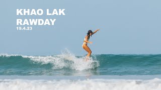 KHAO LAK RAWDAY AT MEMORIES BEACH KHAO LAK 19/4/23