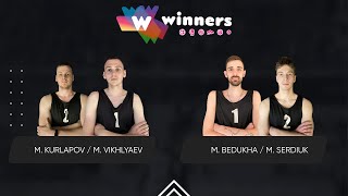 Winners Beach Volleyball. Men. M. Kurlapov / M. Vikhlyaev - M. Bedukha / M. Serdiuk  25.01.2025