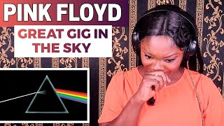 SINGER REACTS | FIRST TIME HEARING Great Gig In The Sky - PINK FLOYD REACTION!!!😱 | Emotional😪