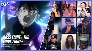 Mob Psycho 100 II (モブサイコ100)  Season 2 Episode 13 Reaction Mashup | L4A