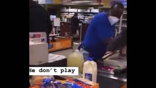 this is the fastest cashier i know