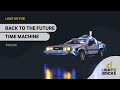 LIGHT MY BRICKS  - Back to the Future Time Machine 10300 Lighting Kit Demonstration