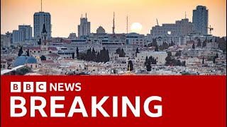 BREAKING: Iran launches “mass drone and missile attack” on Israel | BBC News