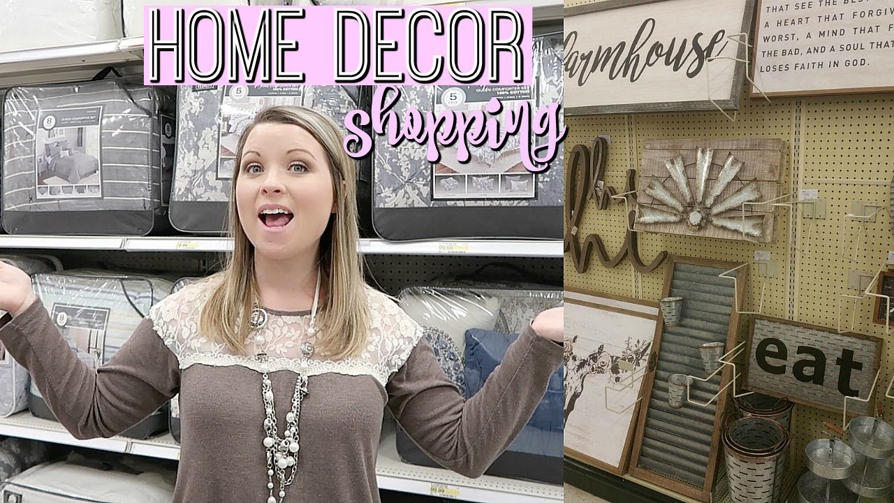 Home Decor Shopping Youtube