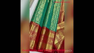 Beautiful kanjeevaram handbwooven pure silk sarees in different prices like 6000 to 14000