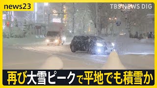 再び大雪ピークで平地でも積雪か　新潟・石川に今季初の「顕著な大雪」情報　東西結ぶ高速では“予防的通行止め”も【news23】｜TBS NEWS DIG